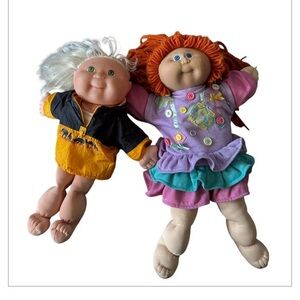 CABBAGE PATCH  KIDS Vintage bundle of 2 dolls 1978-1982 / 1995-1996